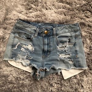 American Eagle Hi-rise shorts